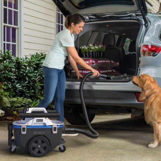 Hoover - ONEPWR Wet/Dry Utility Canister Vacuum - Blue