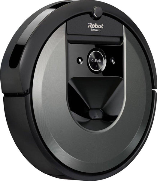 iRobot - Roomba® i7+ (7550) Wi-Fi® Connected Robot Vacuum with Automatic Dirt Disposal - Charcoal