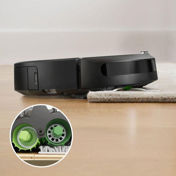 iRobot - Roomba® i7+ (7550) Wi-Fi® Connected Robot Vacuum with Automatic Dirt Disposal - Charcoal