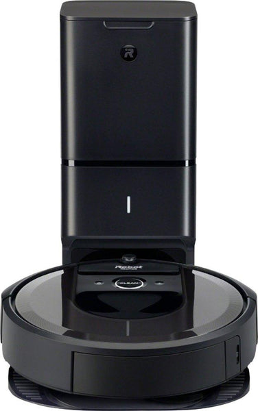 iRobot - Roomba® i7+ (7550) Wi-Fi® Connected Robot Vacuum with Automatic Dirt Disposal - Charcoal