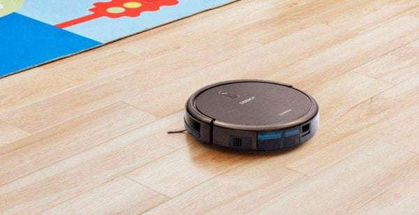 ECOVACS Robotics - DEEBOT N79SE App-Controlled Self-Charging Robot Vacuum - Espresso