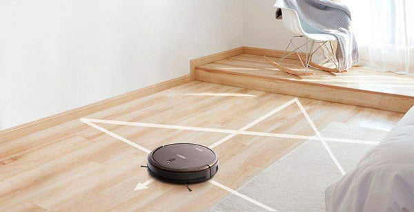 ECOVACS Robotics - DEEBOT N79SE App-Controlled Self-Charging Robot Vacuum - Espresso