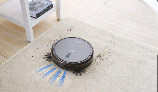 ECOVACS Robotics - DEEBOT N79SE App-Controlled Self-Charging Robot Vacuum - Espresso