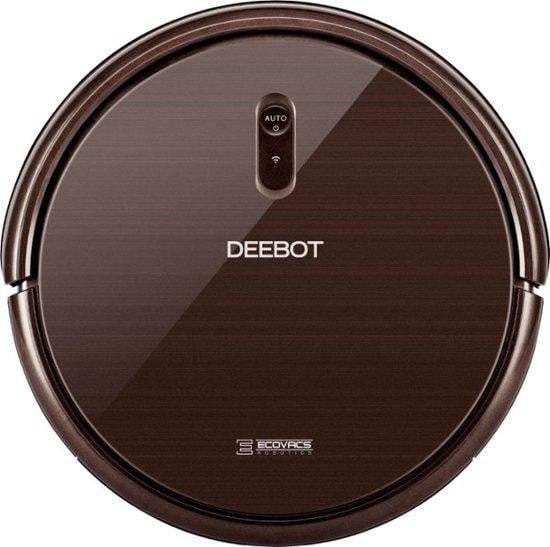 ECOVACS Robotics - DEEBOT N79SE App-Controlled Self-Charging Robot Vacuum - Espresso