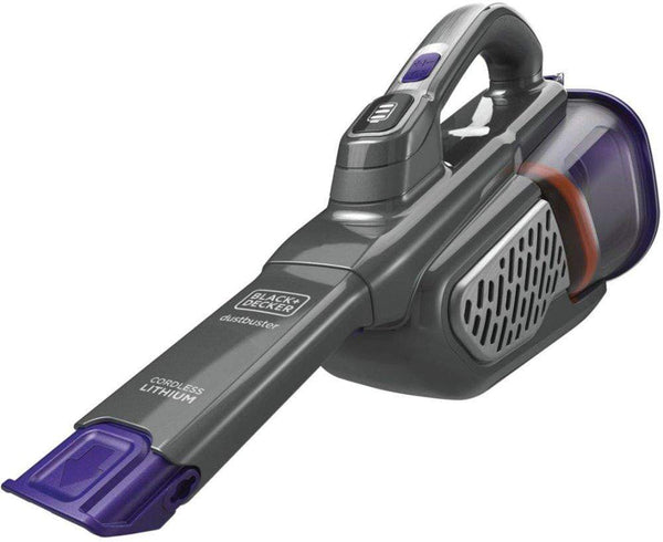 Black & Decker - dustbuster Bagless Cordless Pet Hand Vac - Metallic/Purple
