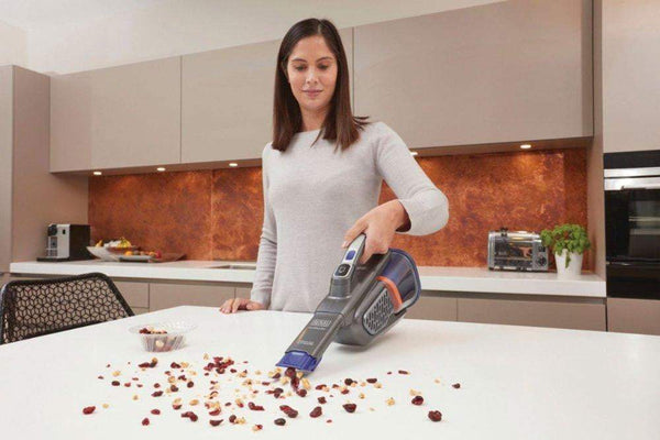 Black & Decker - dustbuster Bagless Cordless Pet Hand Vac - Metallic/Purple